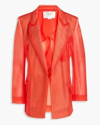 Victoria Beckham Organza blazer - Red Red