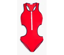 Florida cutout swimsuit - Red