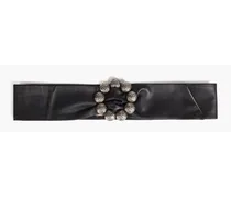 Maison Margiela Leather belt - Black Black