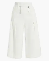 3.1 phillip lim Pleated twill culottes - White White