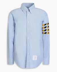 Thom Browne Striped cotton-oxford shirt - Blue Blue