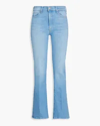 Mother The Outsider high-rise flared jeans - Blue Blue