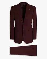 Dunhill Grain de poudre wool blazer - Burgundy Burgundy