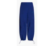 Niki taffeta track pants - Blue