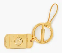 Gold-plated keychain - Metallic