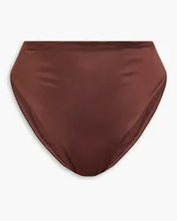 Form and Fold The 90's Rise bikini briefs - Brown Brown