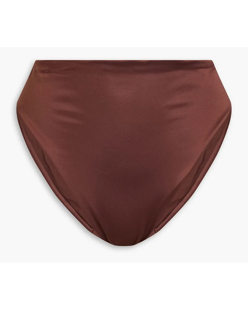 Form and Fold The 90's Rise bikini briefs - Brown Brown