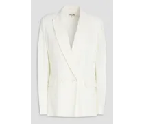 Salzburg crepe blazer - White