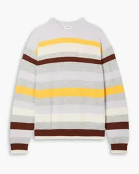 Lafayette148 Striped cashmere sweater - Purple Purple