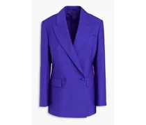 Mohair and wool-blend blazer - Blue