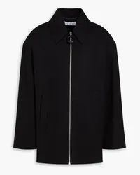 J.W.Anderson Wool-blend felt coat - Black Black