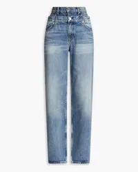 Sandro High-rise wide-leg jeans - Blue Blue