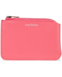 Acne Studios Leather pouch - Pink Pink