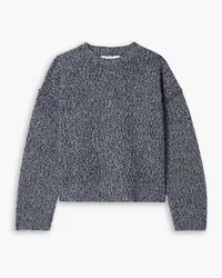 Proenza Schouler Remy marled cotton-blend sweater - Blue Blue