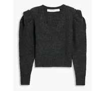 Wool-blend sweater - Gray