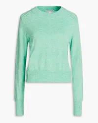 Autumn Cashmere Mélange cashmere sweater - Green Green