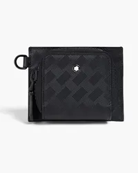 Montblanc Textured-leather cardholder - Black Black