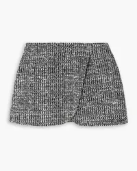 COPERNI Bouclé mini wrap skirt - Black Black