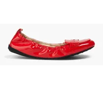 Patent-leather loafers - Red