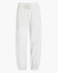 Brunello Cucinelli Cotton-jersey track pants - Gray Gray