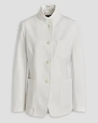 Rag & Bone Sid cotton-blend crepe jacket - White White