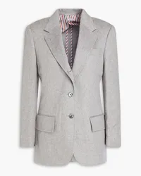 Thom Browne Cashmere-felt blazer - Gray Gray