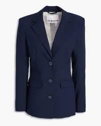 ROTATE Birger Christensen Woven blazer - Blue Blue