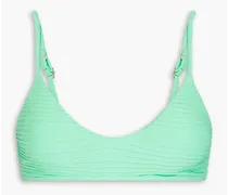 Dune Lili ribbed bikini top - Green