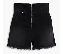 Issira denim shorts - Black
