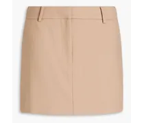 Twill mini skirt - Neutral