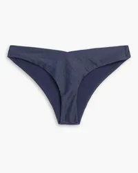 Onia Chiara ribbed low-rise bikini briefs - Blue Blue