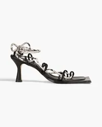 Miista Mie snake-print leather sandals - Animal print Animal