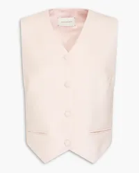 Magda Butrym Silk vest - Pink Pink