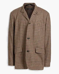 Rag & Bone Parker houndstooth wool-blend tweed blazer - Brown Brown