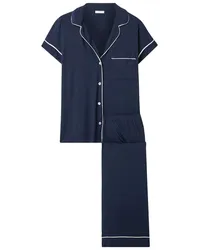 Eberjey Gisele stretch-modal jersey pajama set - Blue Blue