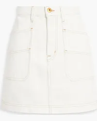 SLVRLAKE Savior denim mini skirt - White White