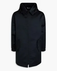 Valentino Garavani Oversized satin hooded parka - Blue Blue