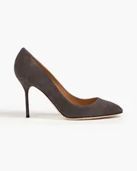 Sergio Rossi Chichi suede pumps - Gray Gray