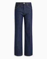 Victoria Beckham Grace high-rise straight-leg jeans - Blue Blue