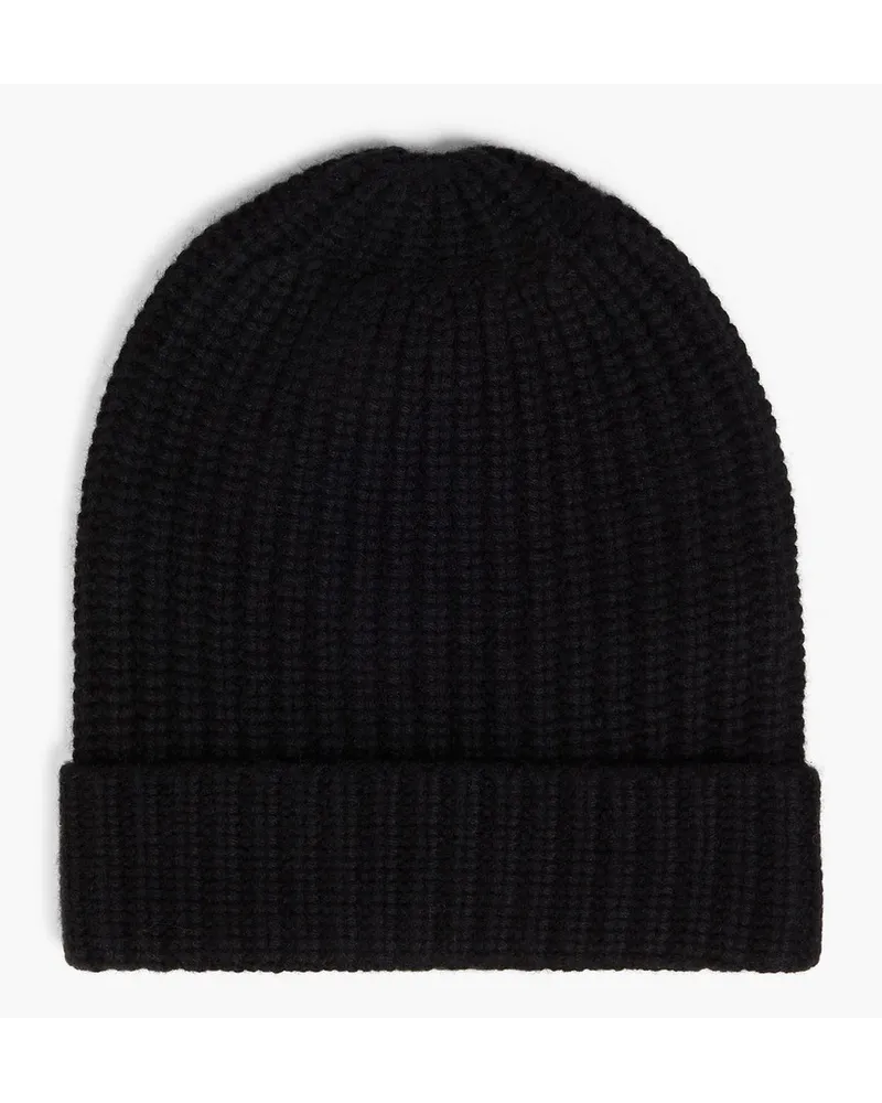 Nili Lotan Ribbed cashmere beanie - Black Black