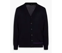 Merino wool cardigan - Black