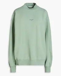 Holzweiler Mezzanine Oslo French cotton-terry sweatshirt - Green Green