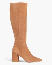 Stuart Weitzman Avenue 85 suede knee boots - Brown Brown