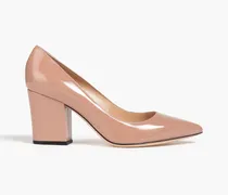 Virginia patent-leather pumps - Pink