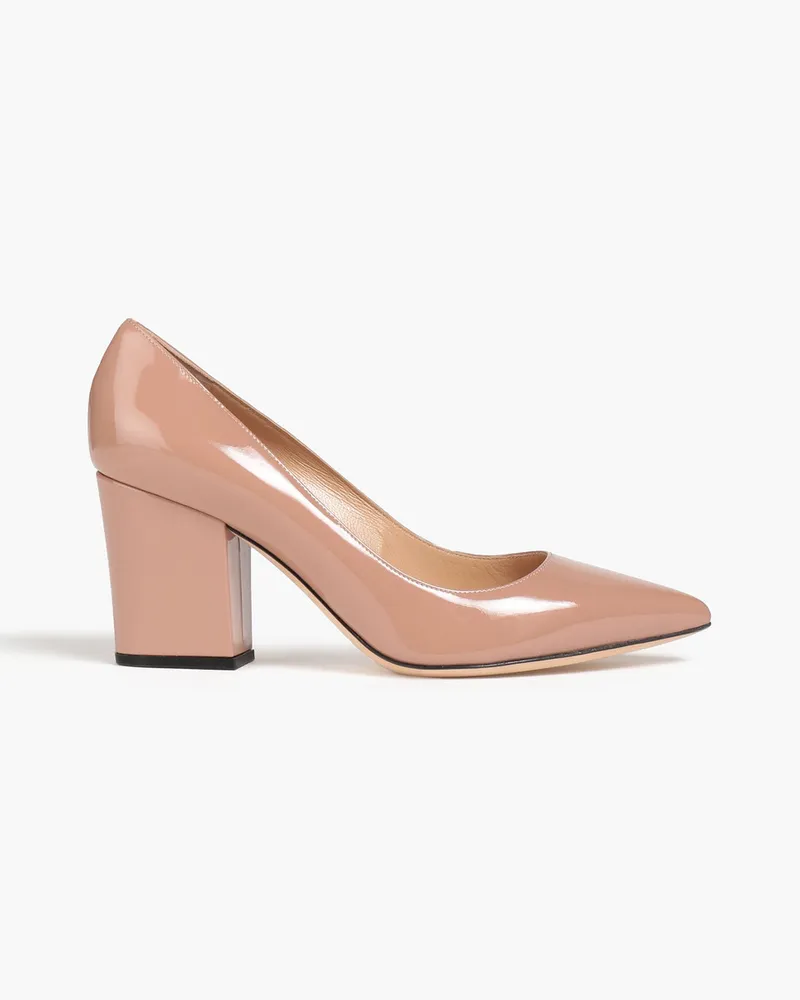 Sergio Rossi Virginia patent-leather pumps - Pink Pink