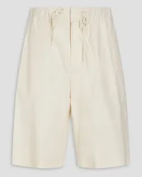 Jil Sander Cotton-canvas shorts - White White