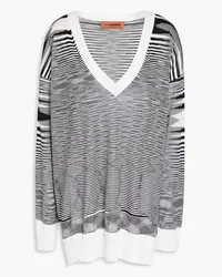 Missoni Space-dyed silk sweater - White White