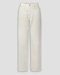 RE/DONE Loose Long Slouchy low-rise straight-leg jeans - White White