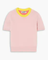 Clements Ribeiro Spice color-block cashmere sweater - Pink Pink