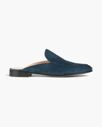 Gianvito Rossi Palau suede slippers - Blue Blue